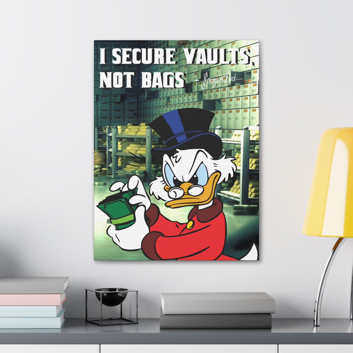 Secure Vaults Canvas Wraps